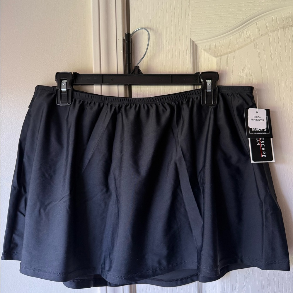 Macy’s Island Escape Swim Skirt Size 16W